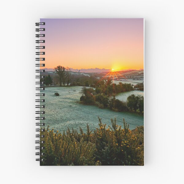 Item preview, Winter Sunrise seen from Dowth Tomb Ireland designed and sold by Marcin W Photography.