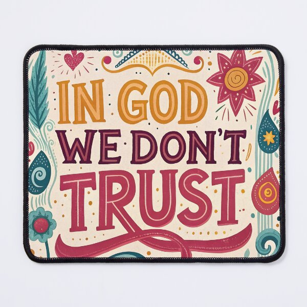 Item preview, In God We Don't Trust designed and sold by Hensfield.