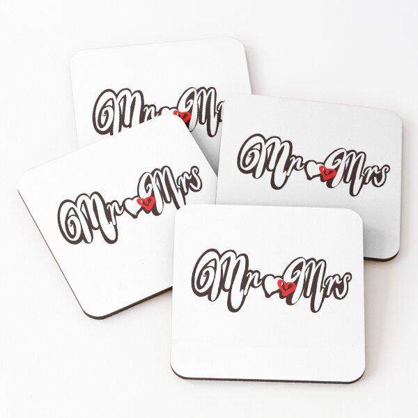 Item preview, Mr Mrs mister mistress for wedding anniversary newly wed Valentine’s Day wife husband mr mrs designed and sold by Artonmytee.