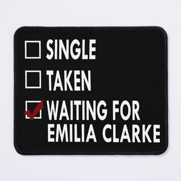 Item preview, Waiting for Emilia Clarke designed and sold by Sasya.
