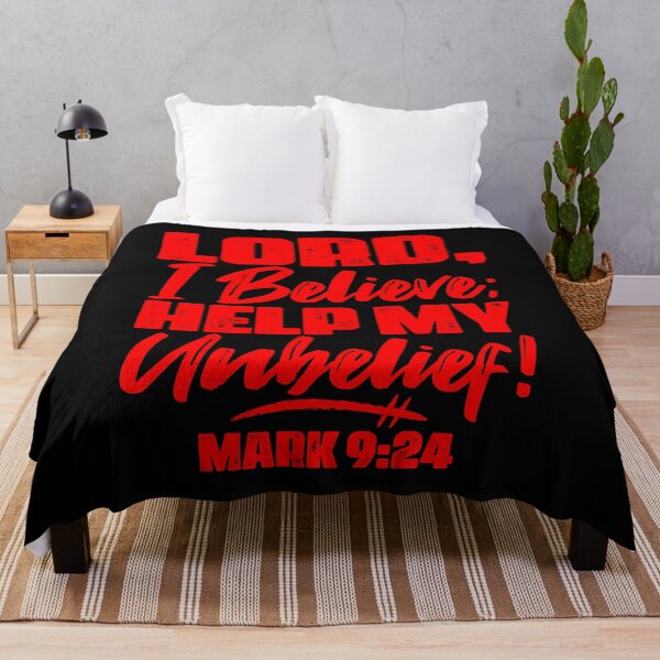 Item preview, Mark 9:24 Lord Help My Unbelief  designed and sold by plushism.