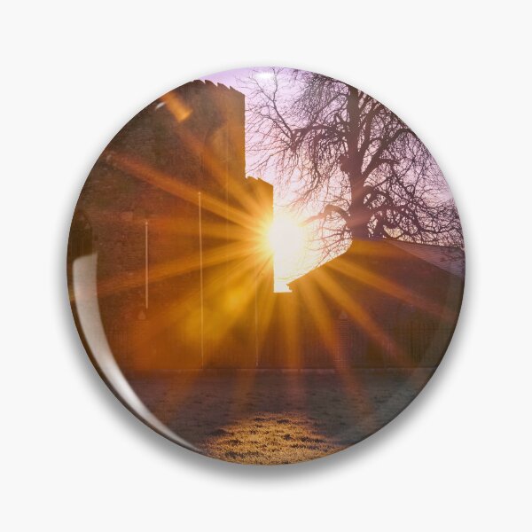 Item preview, Frosty sunrise at Netterville Manor Dowth Castle Ireland designed and sold by Marcin W Photography.