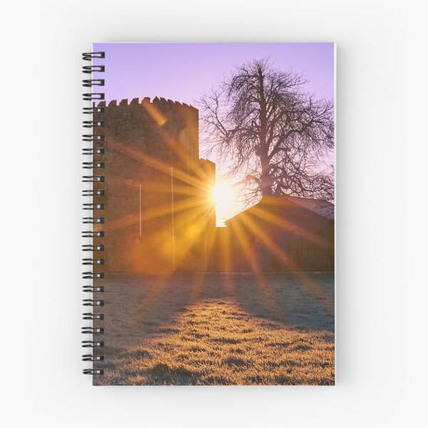Item preview, Frosty sunrise at Netterville Manor Dowth Castle Ireland designed and sold by Marcin W Photography.