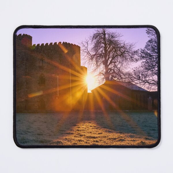 Item preview, Frosty sunrise at Netterville Manor Dowth Castle Ireland designed and sold by Marcin W Photography.