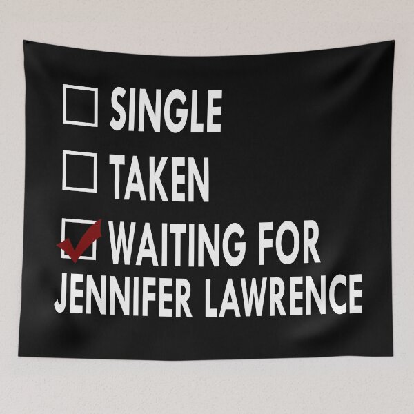 Item preview, Waiting for Jennifer Lawrence designed and sold by Sasya.