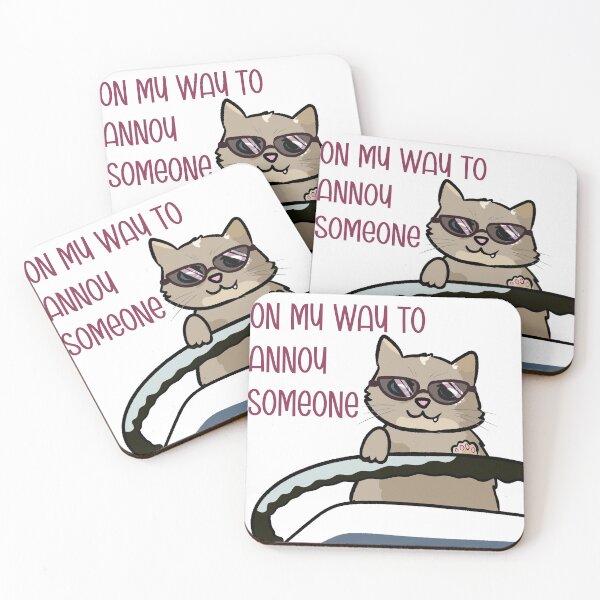 Item preview, On my way to annoy someone designed and sold by MissPinzi.