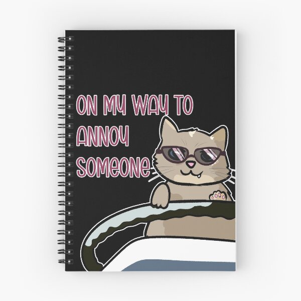 Item preview, On my way to annoy someone designed and sold by MissPinzi.