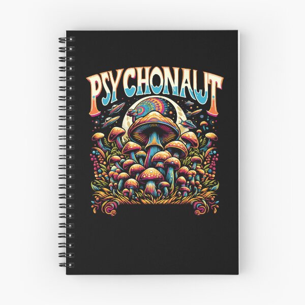 Item preview, Psychonaut Novelty Mushrooms Exploring State Of Consciousness designed and sold by Dressed For  Duty.