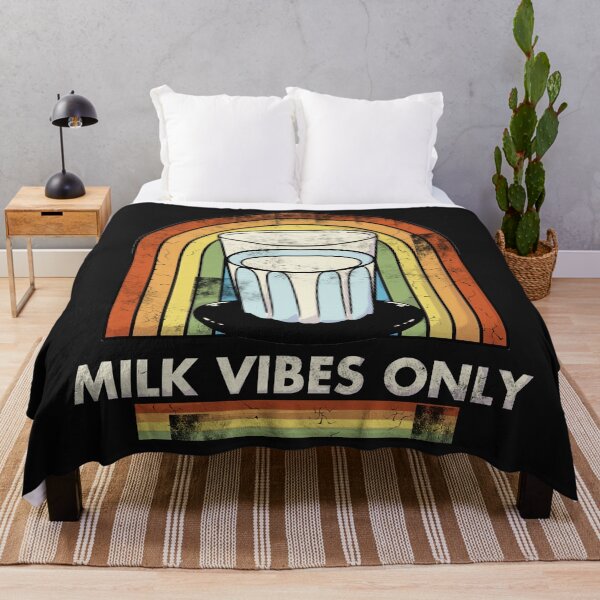 Item preview, Milk Vibes Only Vintage Distressed designed and sold by FlashCraft Design.