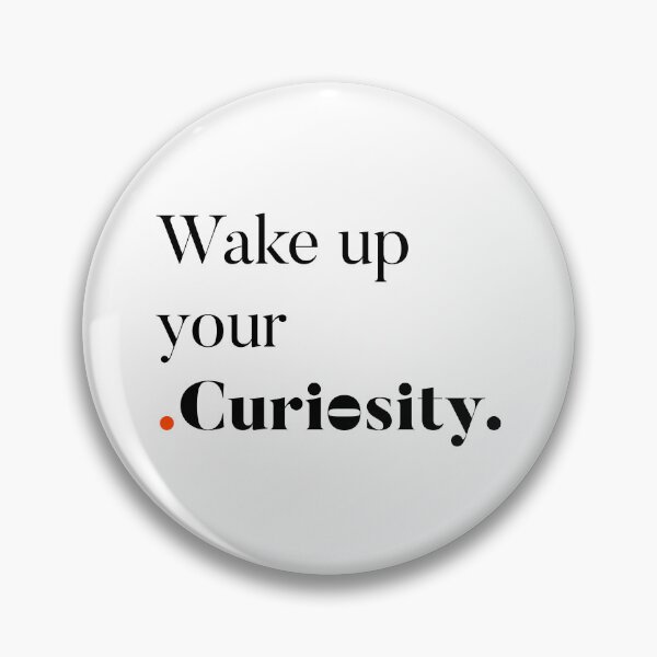 Item preview, Wake Up Your Curiosity – A Bold Call to Explore, Unique designed and sold by villacreativa.