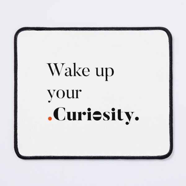 Item preview, Wake Up Your Curiosity – A Bold Call to Explore, Unique designed and sold by villacreativa.