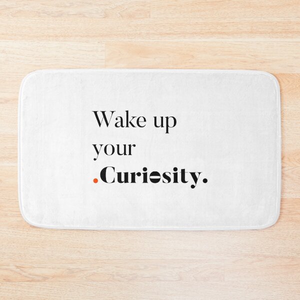 Item preview, Wake Up Your Curiosity – A Bold Call to Explore, Unique designed and sold by villacreativa.