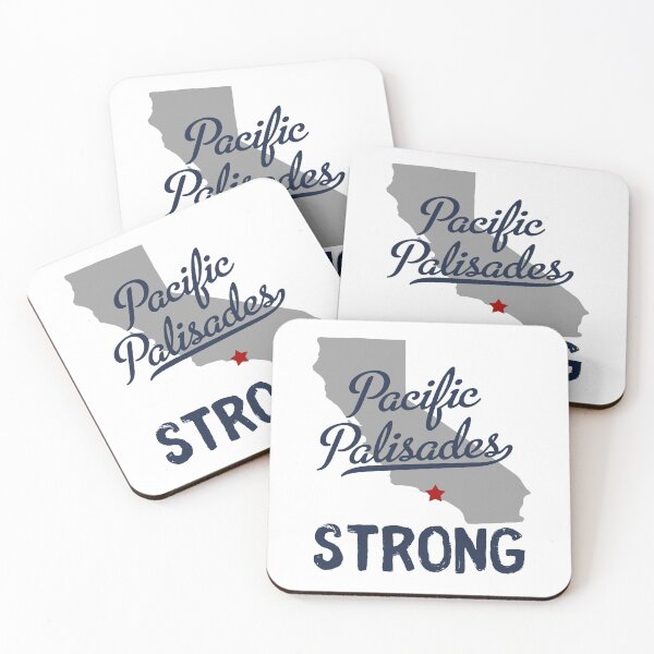 Item preview, Support Pacific Stay Palisades Strong Vintage Pacific Palisades California designed and sold by Artifyo.