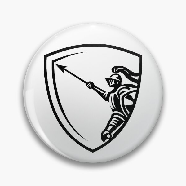 Item preview, Knight in shield designed and sold by tristanmillward.