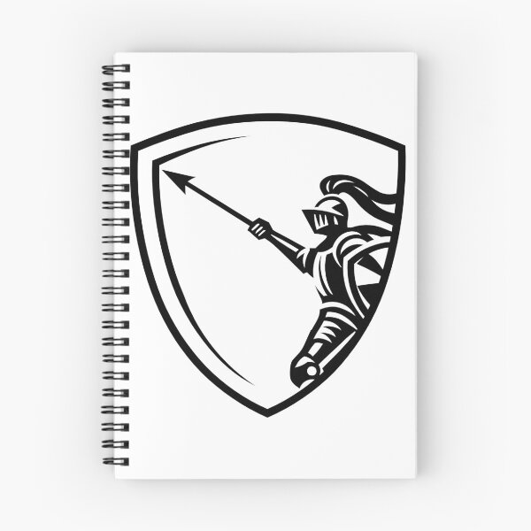 Item preview, Knight in shield designed and sold by tristanmillward.