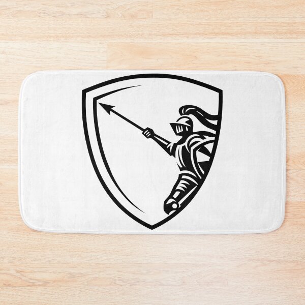 Item preview, Knight in shield designed and sold by tristanmillward.