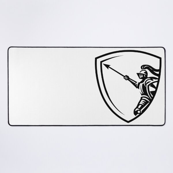 Item preview, Knight in shield designed and sold by tristanmillward.
