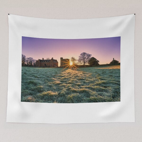Item preview, Frosty sunrise at Netterville Manor Dowth Castle, Ireland designed and sold by Marcin W Photography.
