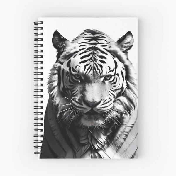 Item preview, silhouette tiger designed and sold by illustroken.