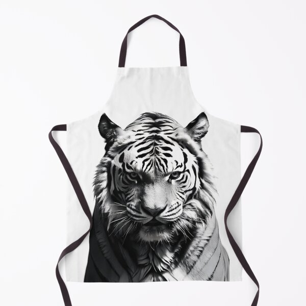 Item preview, silhouette tiger designed and sold by illustroken.