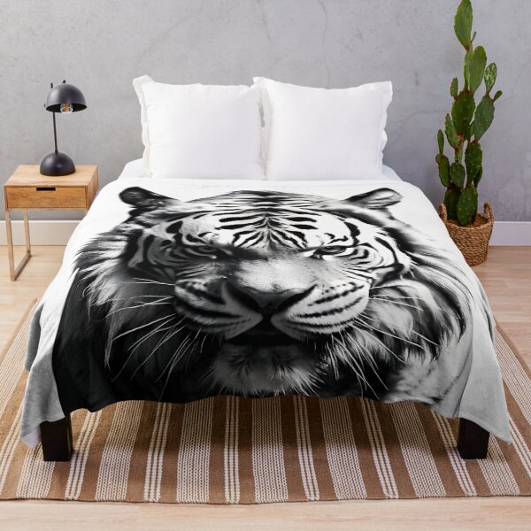 Item preview, silhouette tiger designed and sold by illustroken.