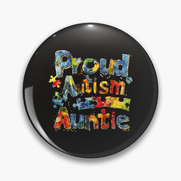 Item preview, Proud Autism Auntie Autism Awareness designed and sold by elynne9.