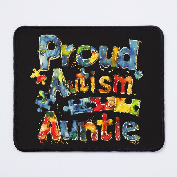 Item preview, Proud Autism Auntie Autism Awareness designed and sold by elynne9.