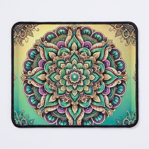 Item preview, A Vibrant Mandala designed and sold by GlassPenny.