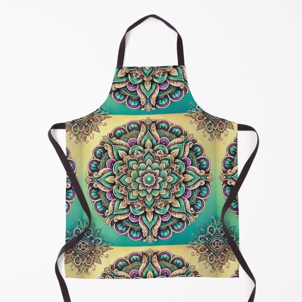 Item preview, A Vibrant Mandala designed and sold by GlassPenny.