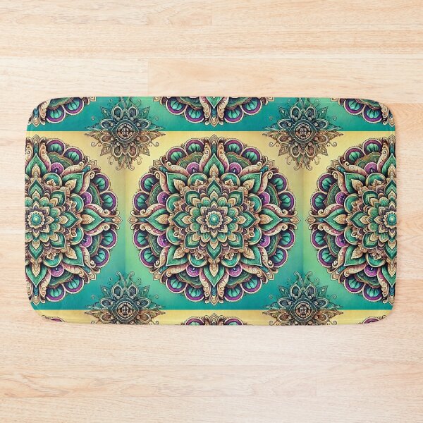 Item preview, A Vibrant Mandala designed and sold by GlassPenny.