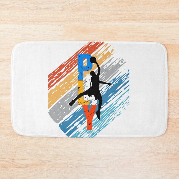 Item preview, Silhouette of a Basketball Player with Bold PLAY Text - Sporty Motivational Design designed and sold by Colorful-Garden.