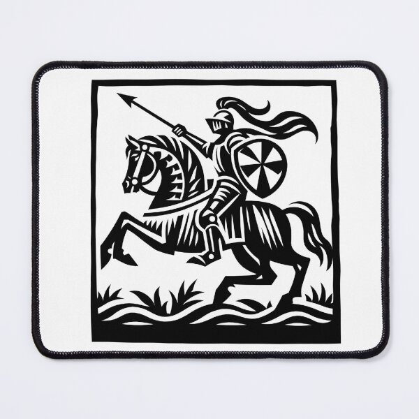 Item preview, Knight on horse designed and sold by tristanmillward.