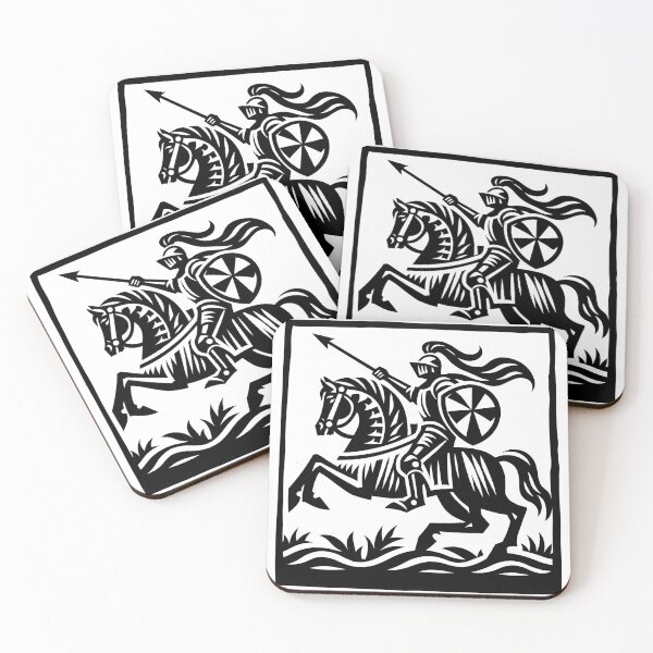 Item preview, Knight on horse designed and sold by tristanmillward.