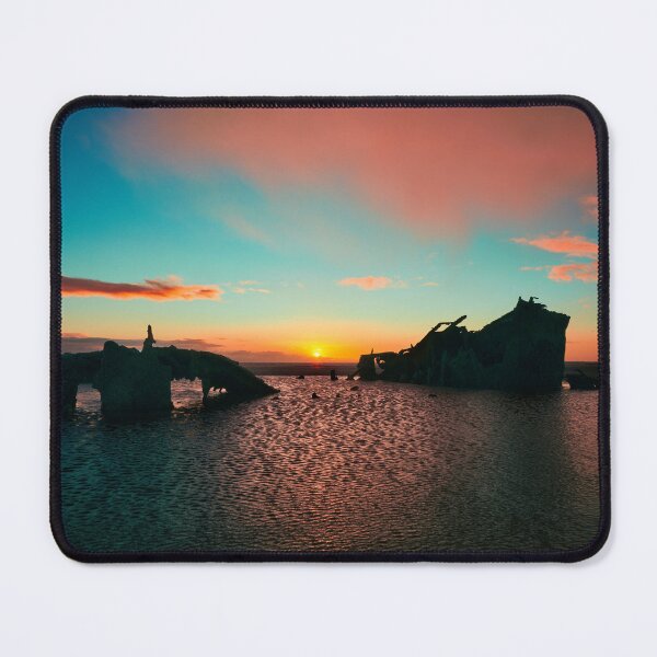 Item preview, Irish Trader Shipwreck in the Sunrise Baltray Beach, Ireland designed and sold by Marcin W Photography.