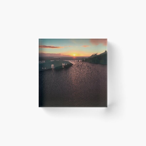 Item preview, Irish Trader Shipwreck in the Sunrise Baltray Beach, Ireland, vertical portrait designed and sold by Marcin W Photography.