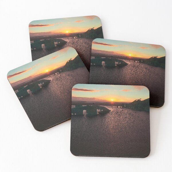 Item preview, Irish Trader Shipwreck in the Sunrise Baltray Beach, Ireland, vertical portrait designed and sold by Marcin W Photography.