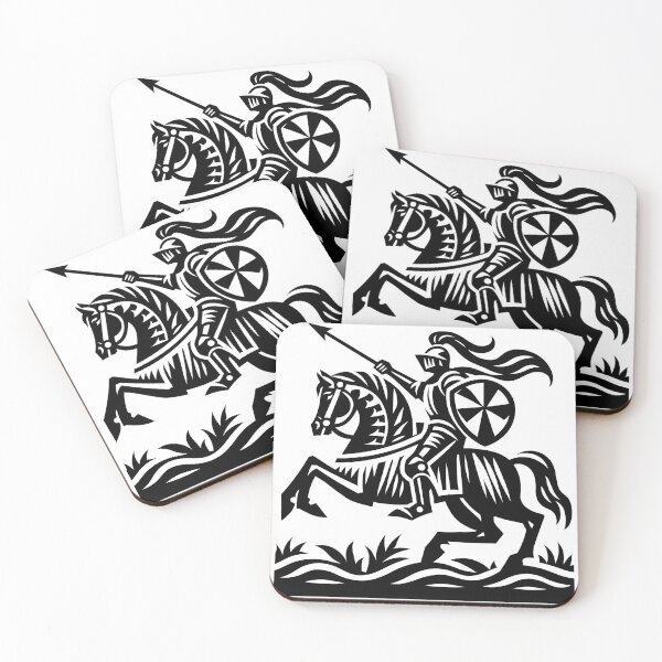 Item preview, Knight on horse designed and sold by tristanmillward.