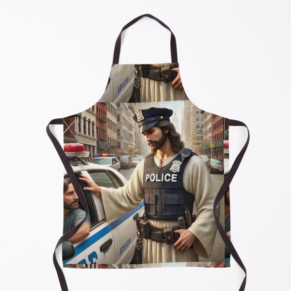 Item preview, Jesus the Cop - The Peaceful Protector designed and sold by Meta2Physical.
