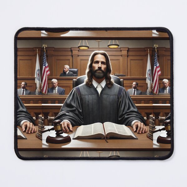 Item preview, Jesus the Righteous Judge: Divine Justice in the Courtroom designed and sold by Meta2Physical.
