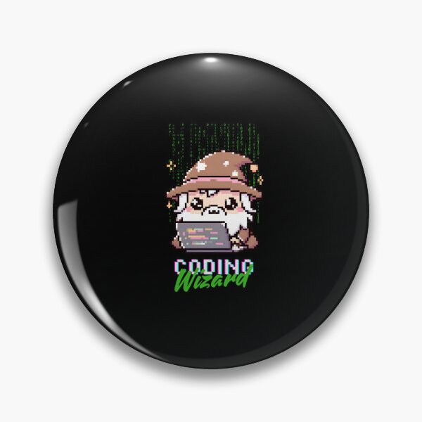 Item preview, Coding Wizard Pixel Fantasy Coder designed and sold by dudelinart.