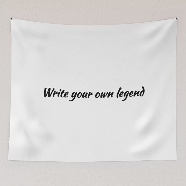 Item preview, Write your own legend designed and sold by Nunaprettyshop.