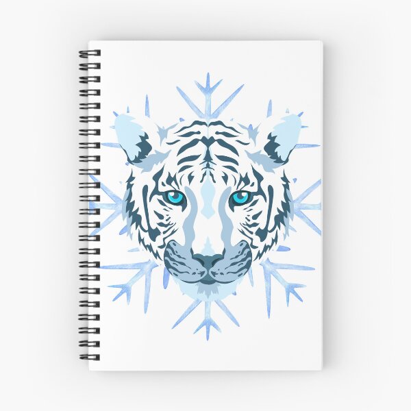 Item preview, "Majestic White Snow Tiger Illustration designed and sold by MagicInk2000.