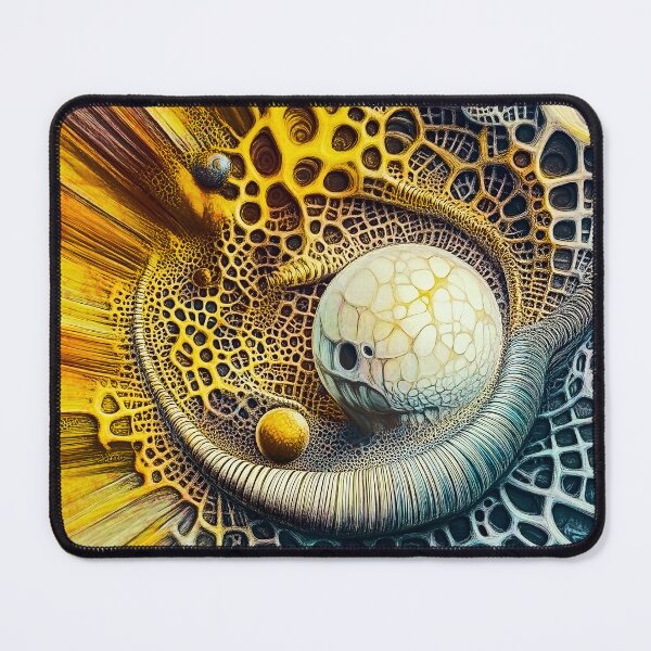 Item preview, Birth of Earth Surreal conception designed and sold by Duckmoo Art.