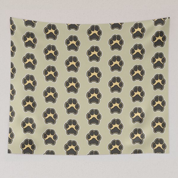 Item preview, Golden and Black Dog Paw designed and sold by smooshpaw.