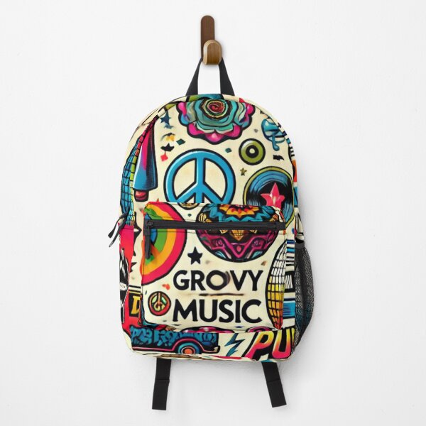 Item preview, Retro Music Vibes: Iconic Era Symbols designed and sold by RainbowSlide.