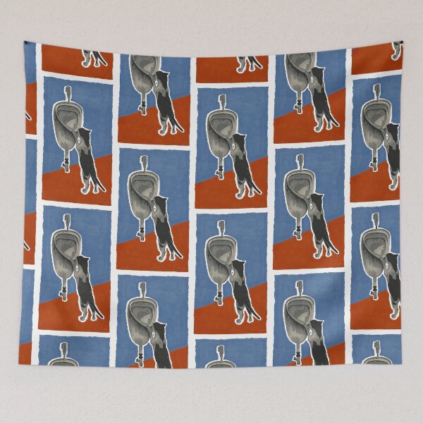 Item preview, Cat in the toilet designed and sold by Johka.