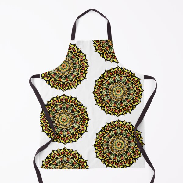 Item preview, Mandela : Dance Of Yellow on white designed and sold by TazhibTreasures.