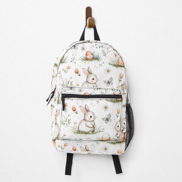 Item preview, Easter Bunny and Egg Watercolor Pattern – Springtime Pastel Design designed and sold by GASCE Studio.