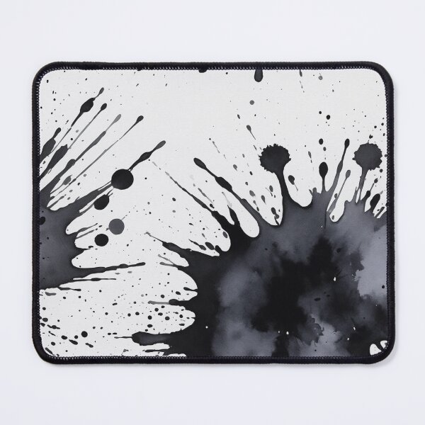 Item preview, Black watercolor splashes background designed and sold by Giuseppe Cammino.
