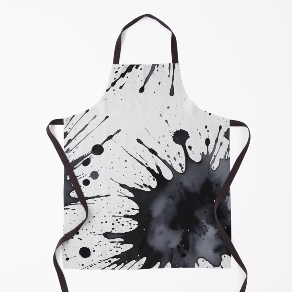 Item preview, Black watercolor splashes background designed and sold by Giuseppe Cammino.